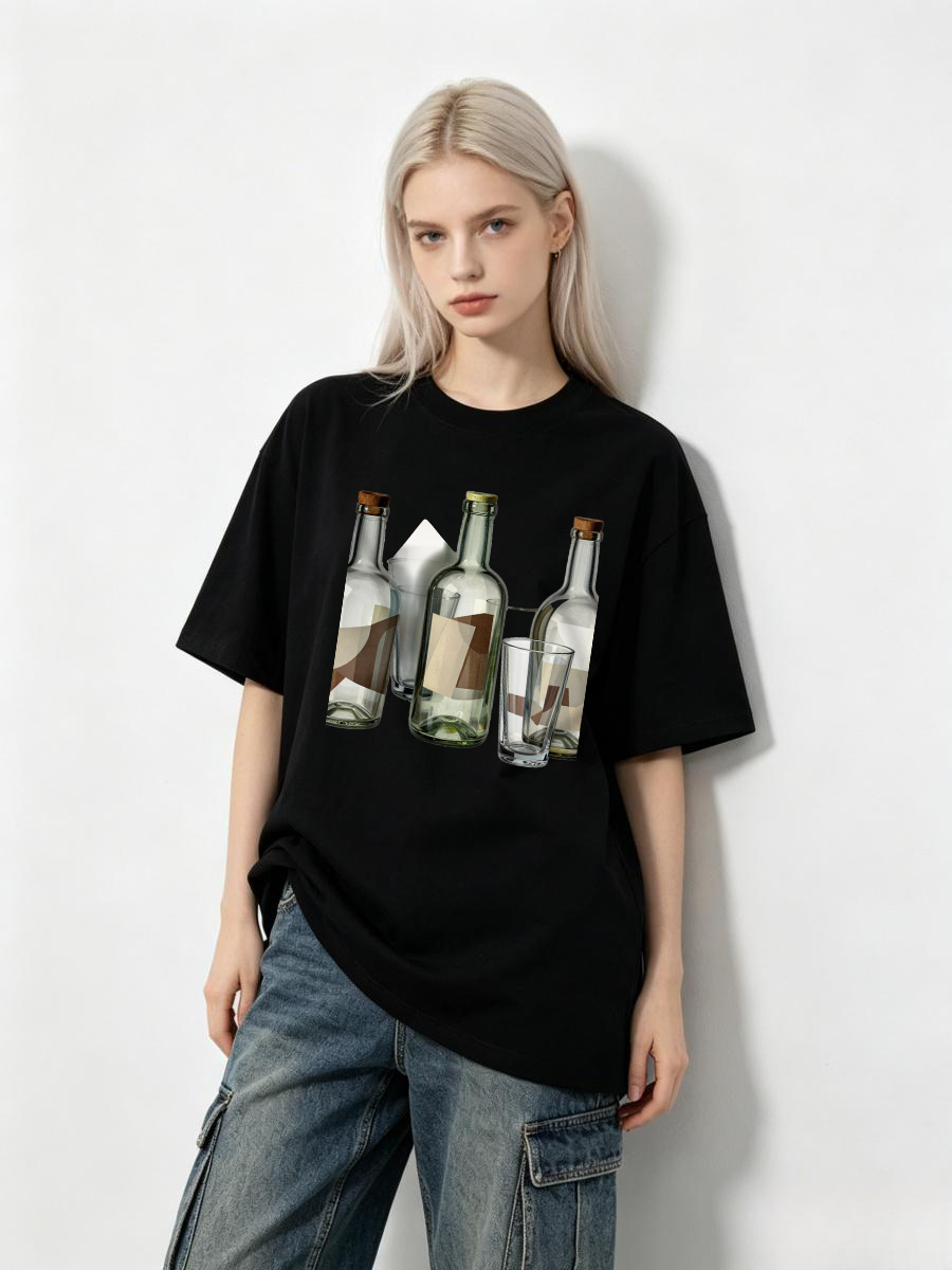 Health Wellness Yoga - T-Shirt per Yoga, Abbigliamento per Meditazione,