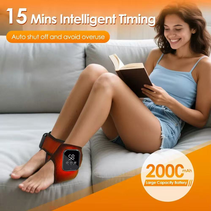 Ankle Brace Support - Massaggiatore Elettrico Riscaldato per Piedi e