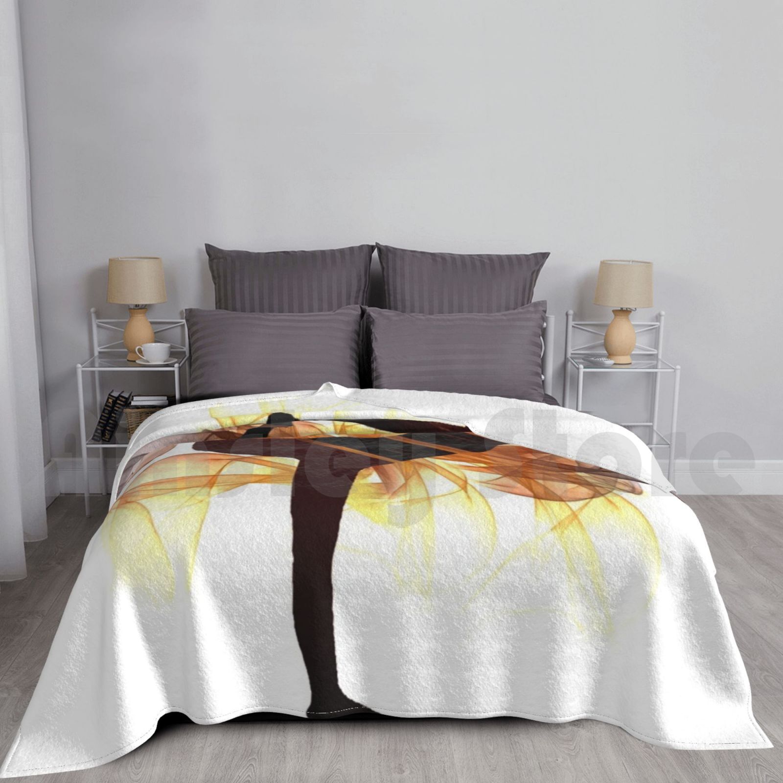 Health Wellness Yoga - Yoga Poses Coperta per divano letto