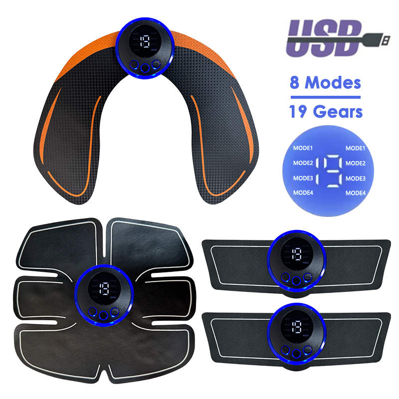Health Wellness Fitness - Stimolatore Muscel elettrico massaggiatore addome glutei
