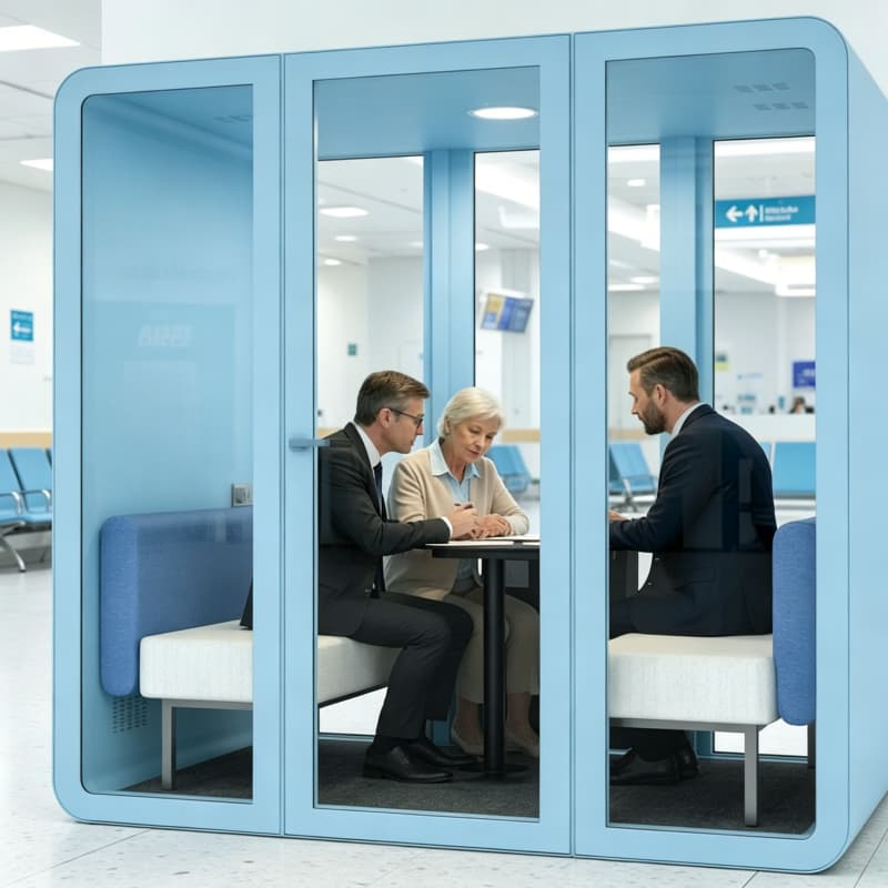 Cabina Acustica Silenziosa per - Health Wellness Office recensione e prezzo