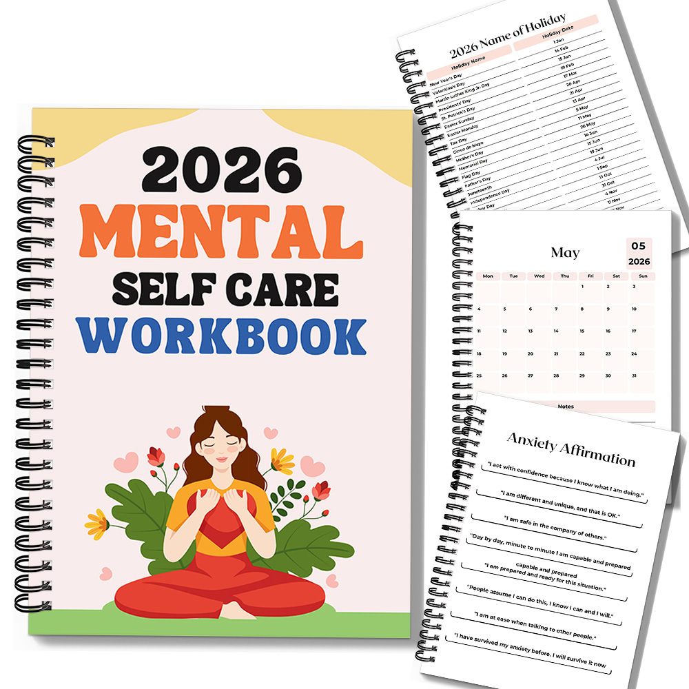 1PC 2026 Mindful Mental Self-C - Health Wellness Yoga recensione e prezzo